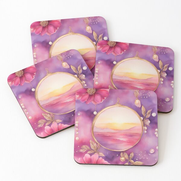 Item preview, Colorful Landscape Mirror designed and sold by CalmnessbyChoice.