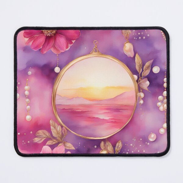 Item preview, Colorful Landscape Mirror designed and sold by CalmnessbyChoice.