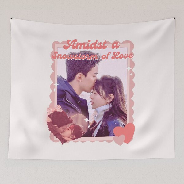 Item preview, Amidst a Snowstorm of Love (2024) Chinese Drama Actor Pink Collage Scrapbook Collage Cozy Y2K designed and sold by HELL0WBELLO.