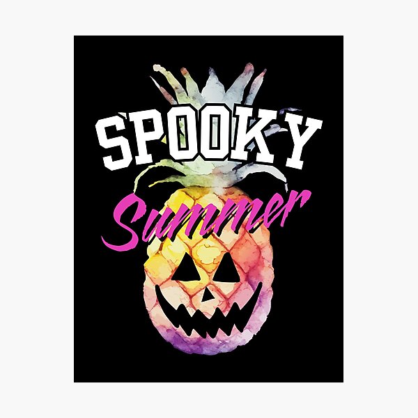 Item preview, Spooky Summer Pineapple designed and sold by Seasonality..