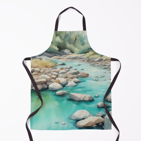 Item preview, Turquoise Rocky Creek designed and sold by CalmnessbyChoice.