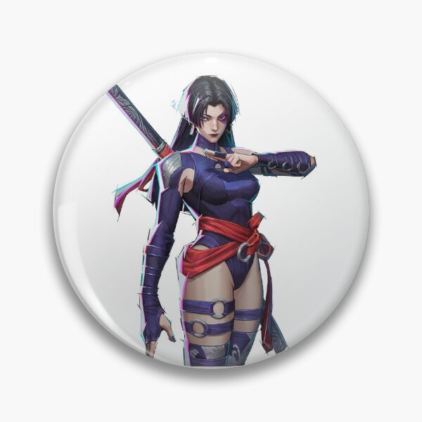 Item preview, Psylocke marvel rivals sticker designed and sold by eggwhitezart.