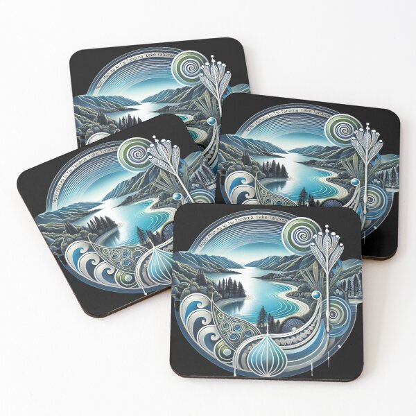 Item preview, Sacred Waters of Lake Tahāroa designed and sold by Wiredart.