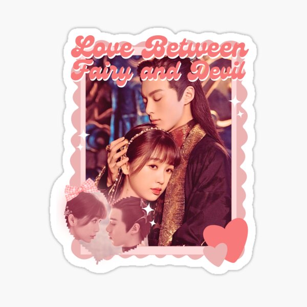 Item preview, Love Between Fairy and Devil (2022) Chinese Drama Actor Pink Collage Scrapbook Collage Cozy Y2K designed and sold by HELL0WBELLO.