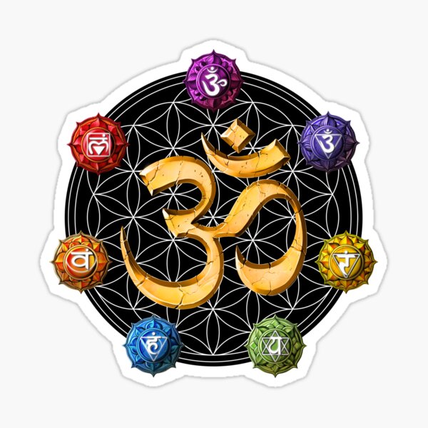 Item preview, Yoga Chakra Symbols designed and sold by underheaven.