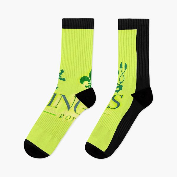 Item preview, King C.L.S Royalty Double Lion Fleur De Lis | Yellow Green | Emerald Green | Dark Grey | Hunter Green designed and sold by Kingcls.