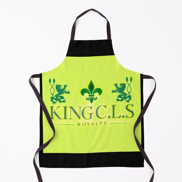 Item preview, King C.L.S Royalty Double Lion Fleur De Lis | Yellow Green | Emerald Green | Dark Grey | Hunter Green designed and sold by Kingcls.