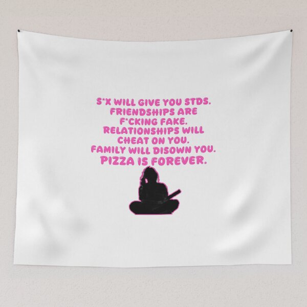 Item preview, Trisha Paytas Pizza dialogue  designed and sold by AJsbazaar.