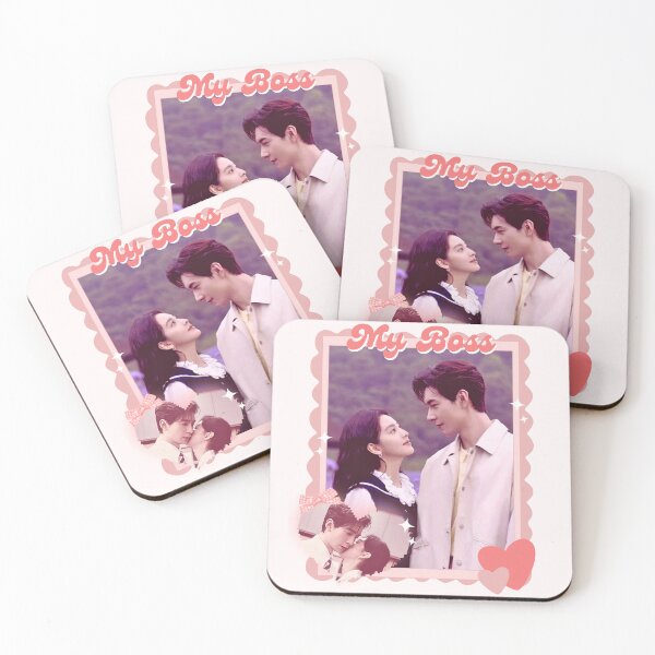 Item preview, My Boss (2024) Chinese Drama Actor Pink Collage Scrapbook Collage Cozy Y2K designed and sold by HELL0WBELLO.