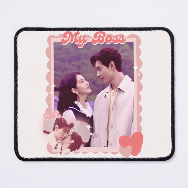 Item preview, My Boss (2024) Chinese Drama Actor Pink Collage Scrapbook Collage Cozy Y2K designed and sold by HELL0WBELLO.