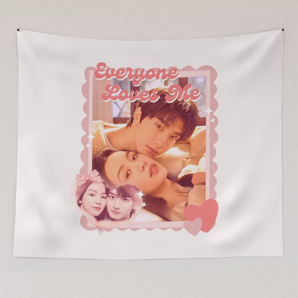 Item preview, Everyone Loves Me (2024) Chinese Drama Actor Pink Collage Scrapbook Collage Cozy Y2K designed and sold by HELL0WBELLO.