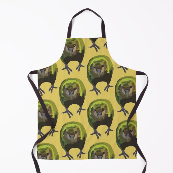 Item preview, K is for Kakapo ,Kakapo – Rare Flightless Parrot from New Zealand Wildlife Art designed and sold by PrettylittlepastelUk.