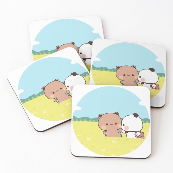 Item preview, Lovely Day at the field with Bubu and Dudu designed and sold by PandaBearShop.
