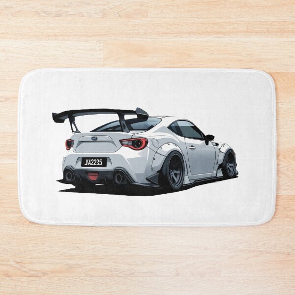 Item preview, Modified White Sports Car designed and sold by SuperNerdStore.