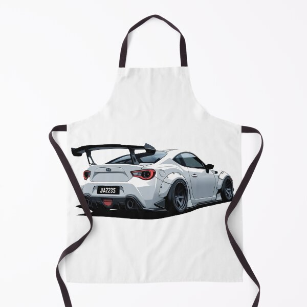 Item preview, Modified White Sports Car designed and sold by SuperNerdStore.