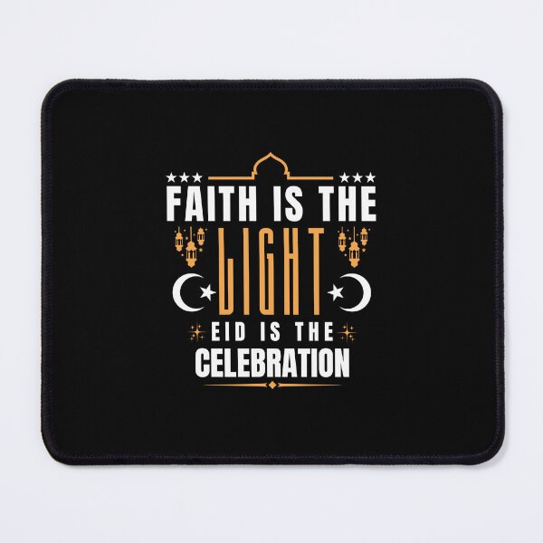 Item preview, Islamic Eid T-Shirt - Faith is the Light, Eid is the Celebration designed and sold by relso.