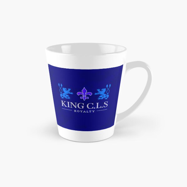 Item preview, King C.L.S Royalty Double Lion Fleur De Lis | Royal Blue | Cool Blue | Silver designed and sold by Kingcls.