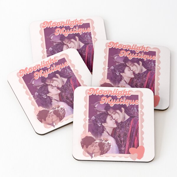 Item preview, Moonlight Mystique (2025) Chinese Drama Actor Pink Collage Scrapbook Collage Cozy Y2K designed and sold by HELL0WBELLO.