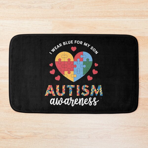 Item preview, I Wear Blue For my son Autism Awareness men women kids mom, autism awareness month designed and sold by BLZART.