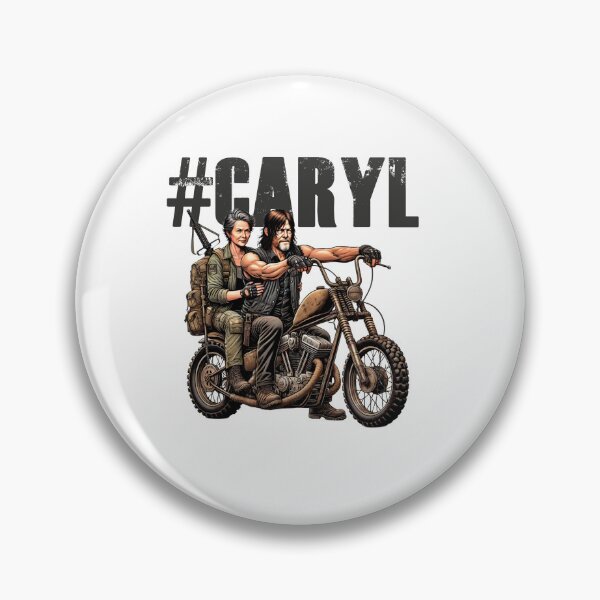 Item preview, Daryl Dixon and Carol Peletier caryl print  designed and sold by AJsbazaar.
