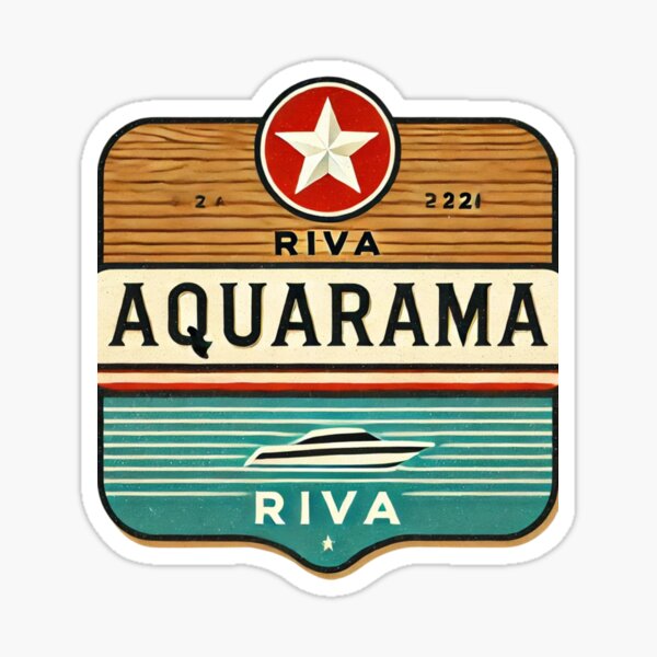 Artikel-Vorschau von Aquarama Riva – Vintage-Boot-Design, designt und verkauft von Asfyi.