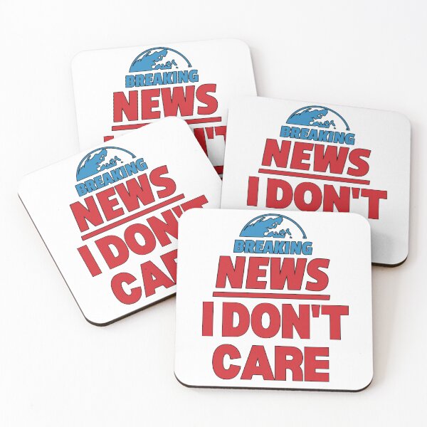 Item preview, Breaking News: I Don't Care | Funny Joke Sarcastic | Graphic T-Shirt for Men Women designed and sold by stylishnow.