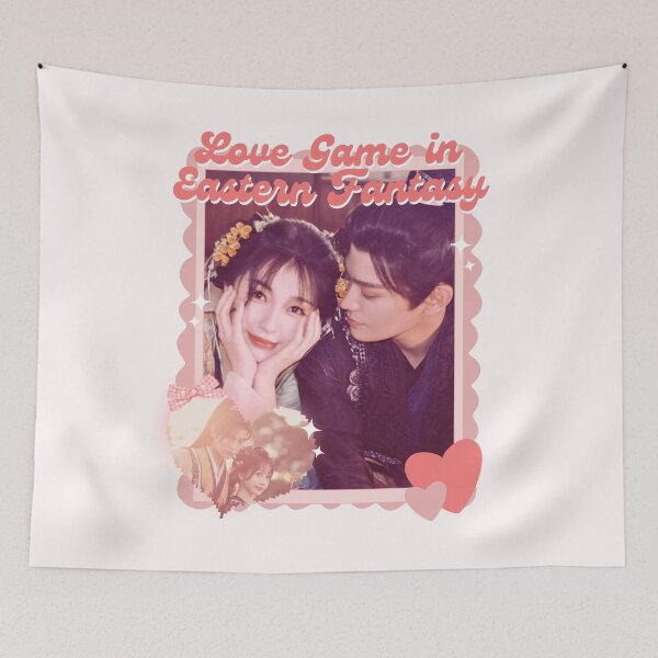 Item preview, Love Game in Eastern Fantasy (2024) Chinese Drama Actor Pink Collage Scrapbook Collage Cozy Y2K designed and sold by HELL0WBELLO.