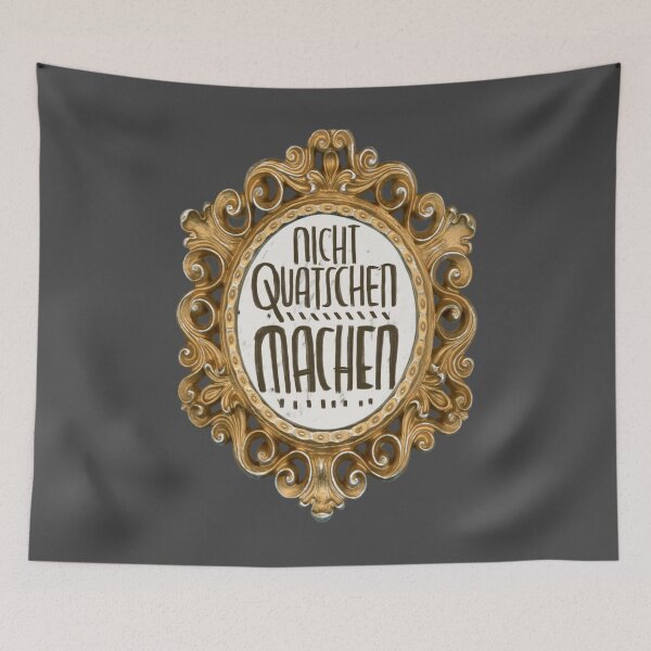 Item preview, Spruch, Nicht quatschen, machen designed and sold by badlydrawnbabe.