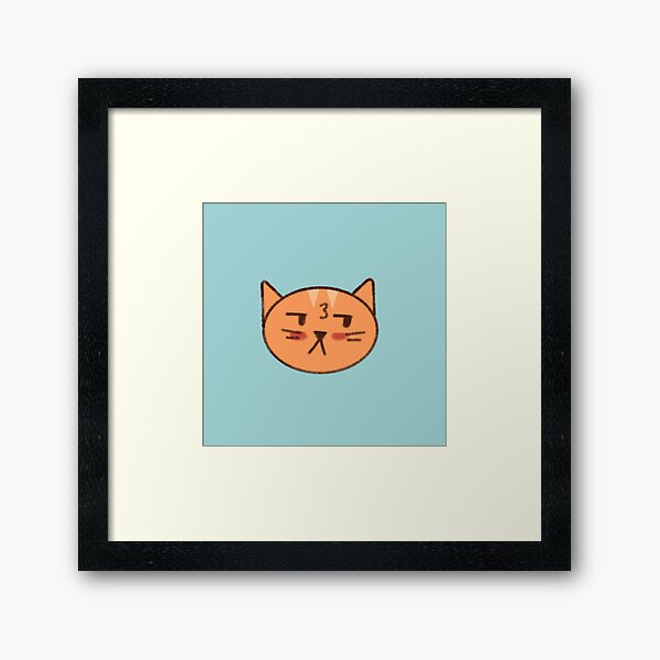 Item preview, Grumpy cat design - orange designed and sold by raisin-draws.