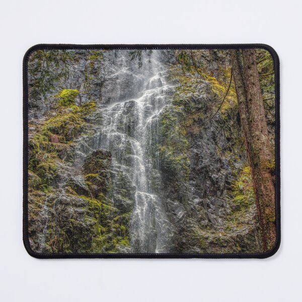 Item preview, Comox Lake Waterfall, Vancouver Island designed and sold by LarsOlofPhoto.