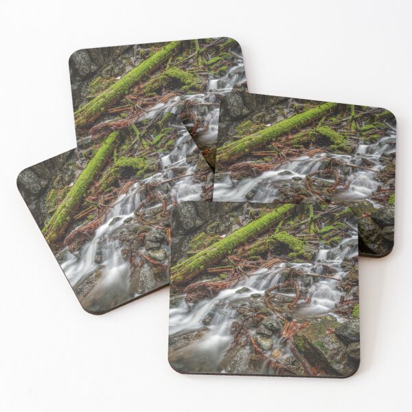 Item preview, Comox Lake Waterfall, Vancouver Island designed and sold by LarsOlofPhoto.