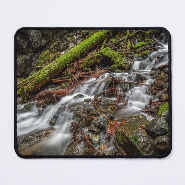 Item preview, Comox Lake Waterfall, Vancouver Island designed and sold by LarsOlofPhoto.