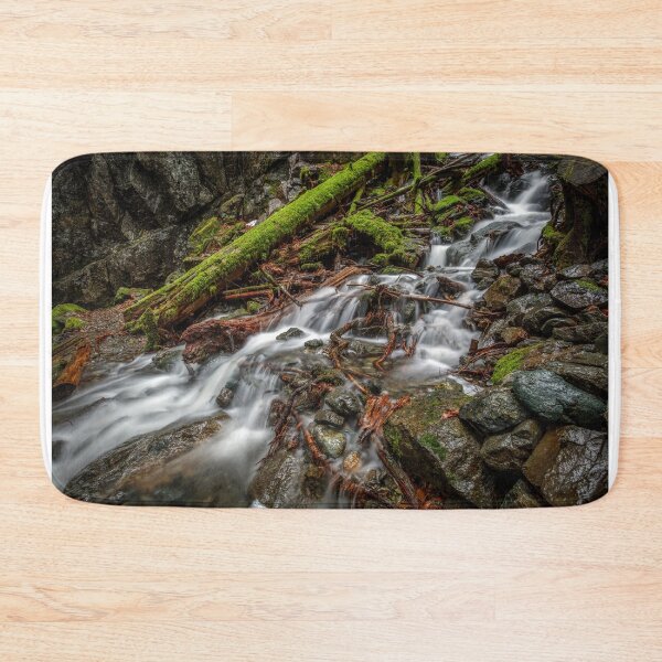 Item preview, Comox Lake Waterfall, Vancouver Island designed and sold by LarsOlofPhoto.