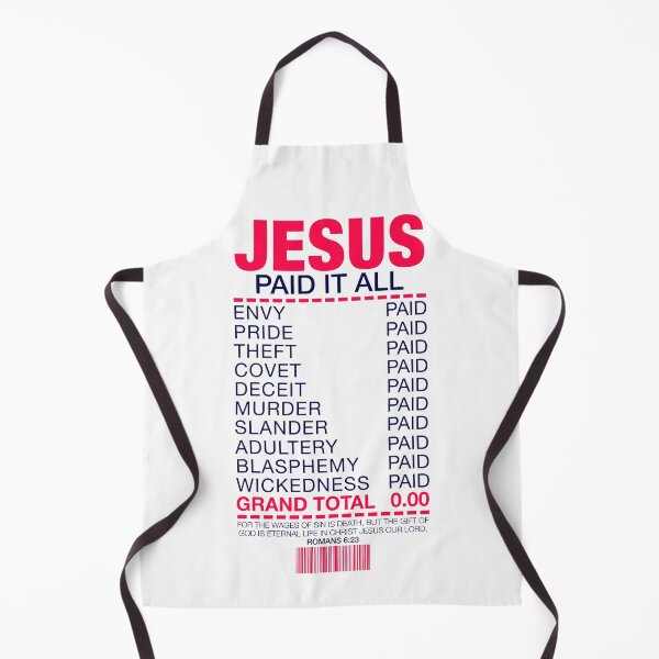Item preview, Jesus Paid It All designed and sold by plushism.
