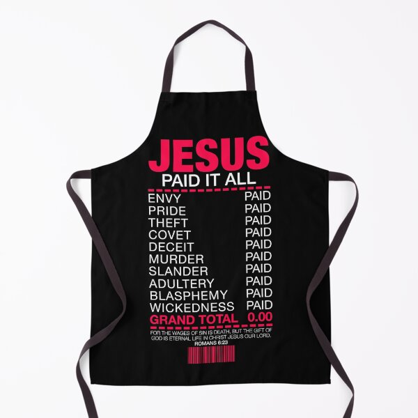 Item preview, Jesus Paid It All designed and sold by plushism.