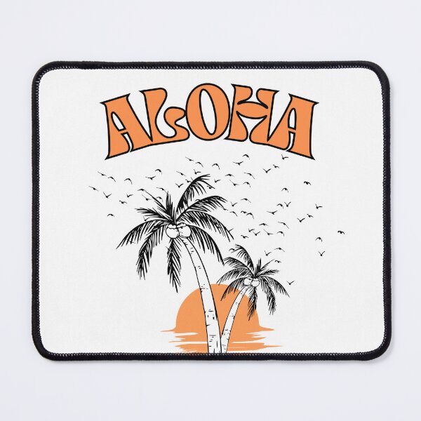 Item preview, Palm Sunset Aloha designed and sold by Paradise-Vibes.