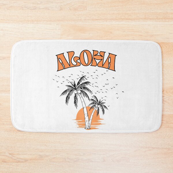 Item preview, Palm Sunset Aloha designed and sold by Paradise-Vibes.