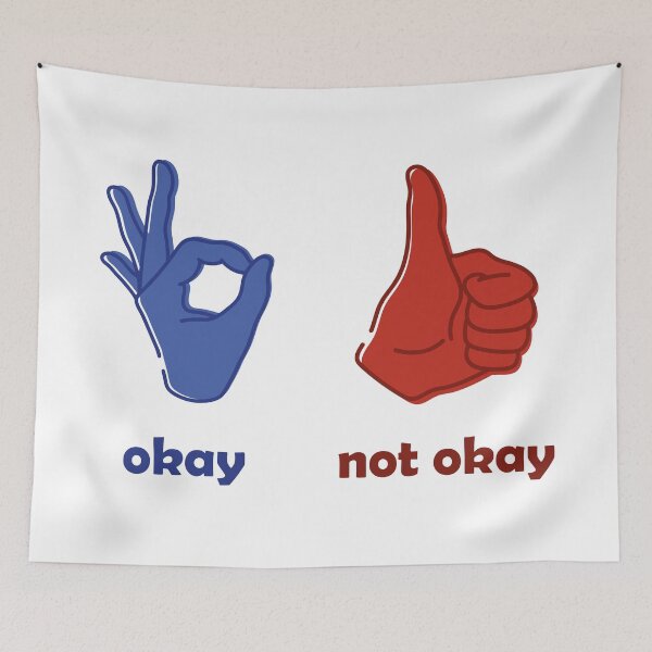 Item preview, Okay not Okay designed and sold by Passion-Palette.
