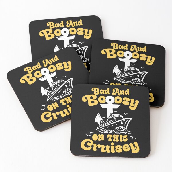 Item preview, Bad and Boozy On This Cruisey Funny Cruise designed and sold by teeshop87.