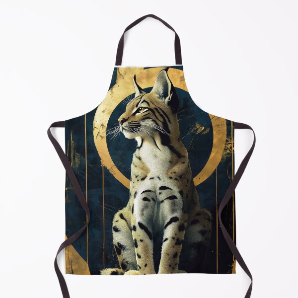 Item preview, Elegant Great Golden Lynx designed and sold by Earth Celebration Designs.