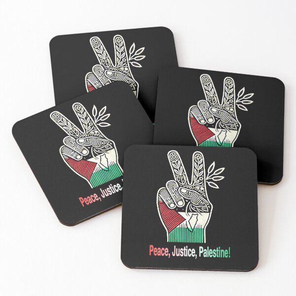Item preview, Peace, Justice, Palestine! designed and sold by PixelCraftArt.