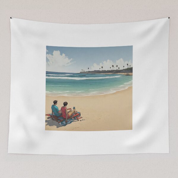 Item preview, Artistic beach side. designed and sold by Nomad-Maynard.
