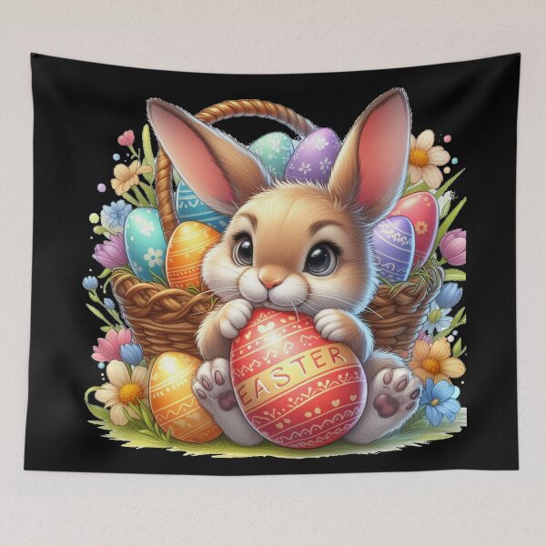 Item preview, Easter bunny designed and sold by JALNERVION SHOP.