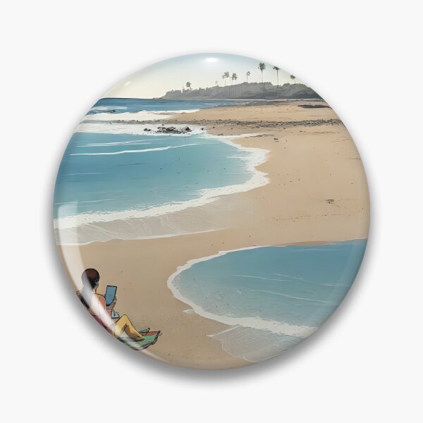Item preview, Artistic beach side. designed and sold by Nomad-Maynard.
