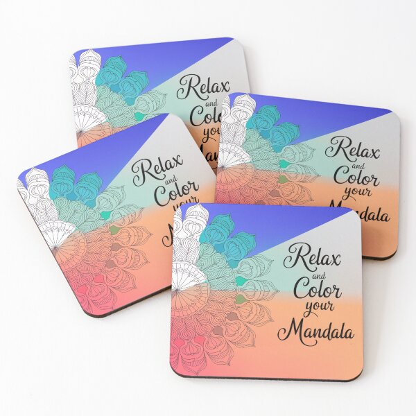 Item preview, Relax and Color your Mandala designed and sold by OnixDesign.
