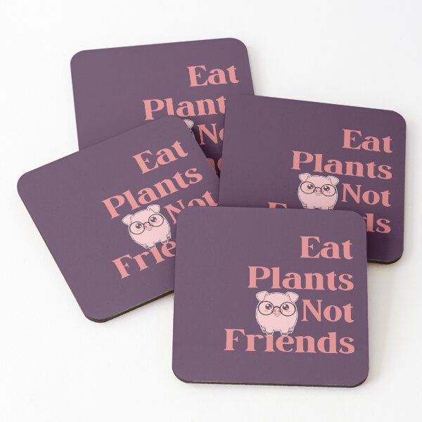 Item preview, Eat Plants Not Friends Pig designed and sold by StilePazzia.