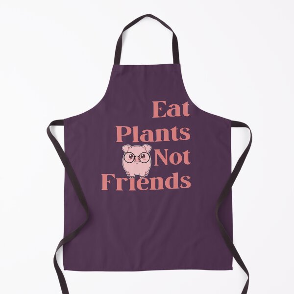 Item preview, Eat Plants Not Friends Pig designed and sold by StilePazzia.