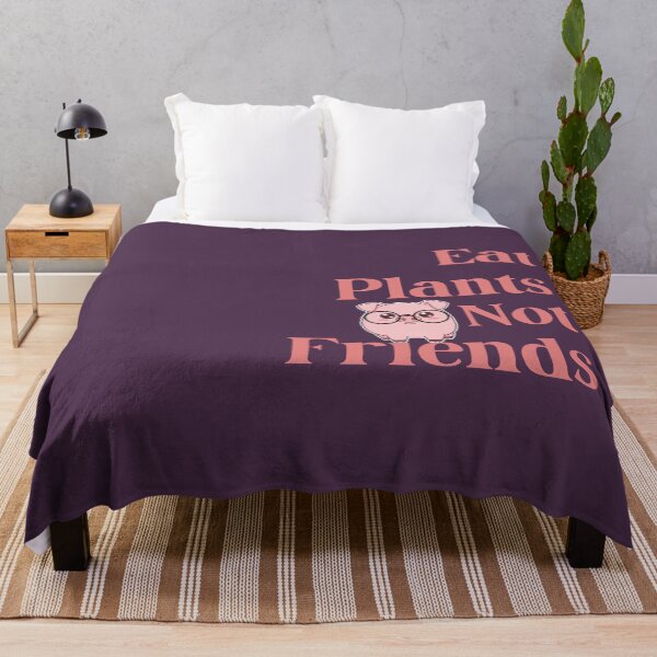 Item preview, Eat Plants Not Friends Pig designed and sold by StilePazzia.