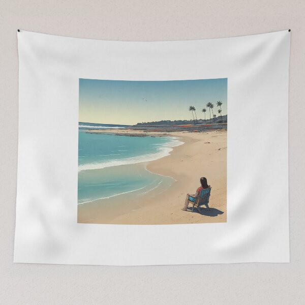 Item preview, Artistic beach side. designed and sold by Nomad-Maynard.