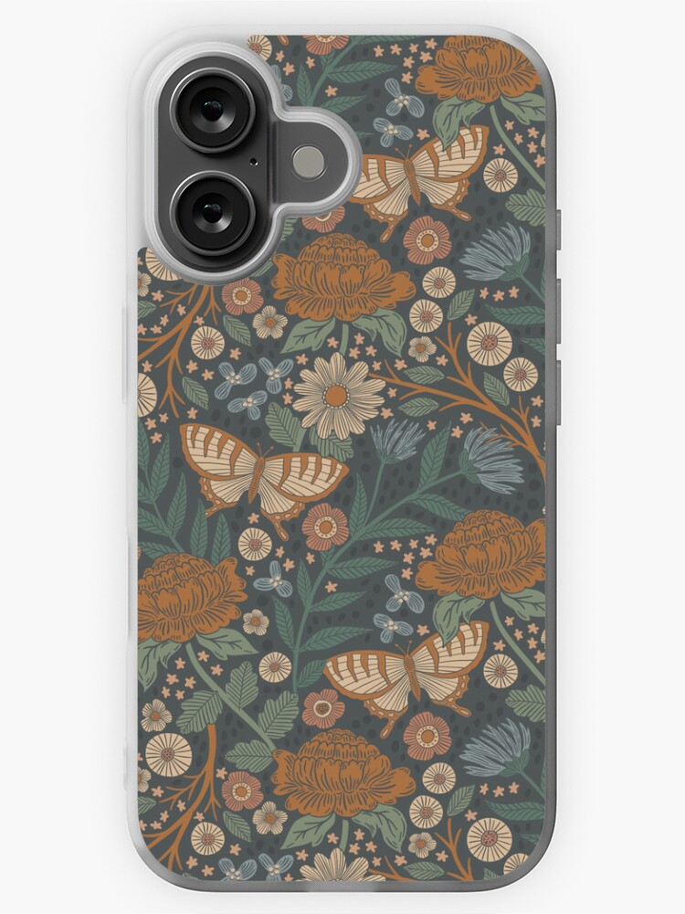 Thumbnail 1 of 5, iPhone Case, Heritage Wildflower Garden designed and sold by latheandquill.